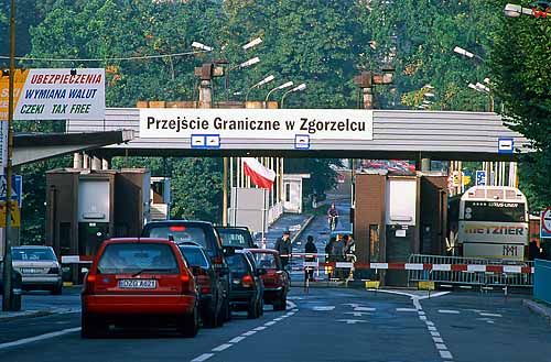 Przejscie Polsko-Niemieckie w Zgorzelcu.